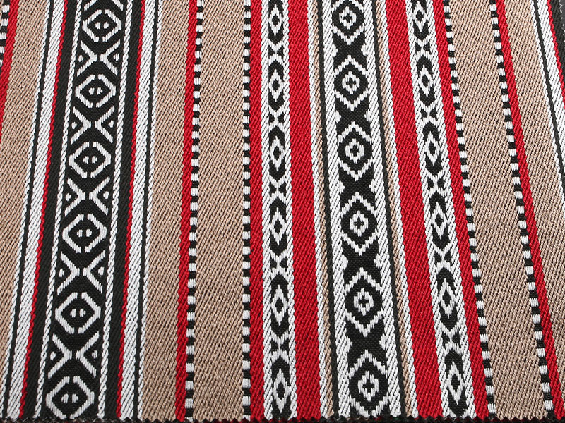 Vízálló tartós 100% poliészter színű szövött csíkszövet