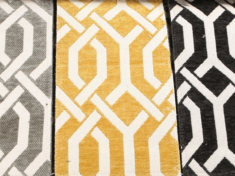 Chenille Jacquard kárpitos szövet a kanapé párna kanapé szék borítóhoz MDN972