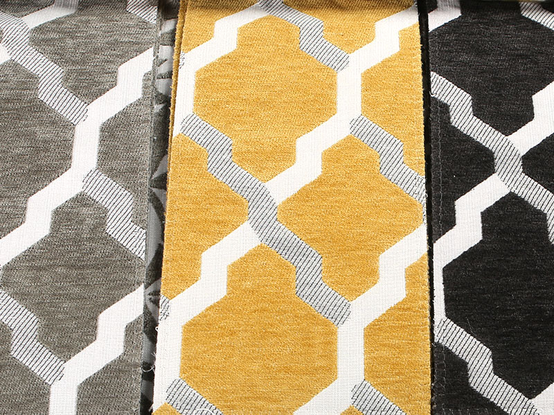 Virágmintás jacquard chenille függöny kanapé kárpit szövet Mdn975