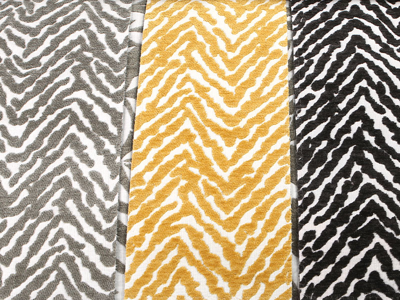 Virágmintás jacquard chenille függöny kanapé kárpit szövet Mdn975