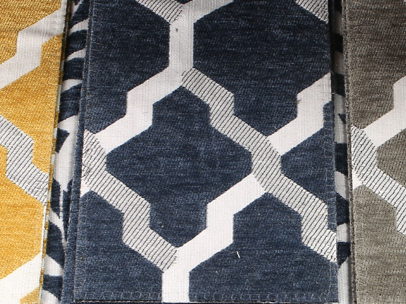 Virágmintás jacquard chenille függöny kanapé kárpit szövet Mdn975