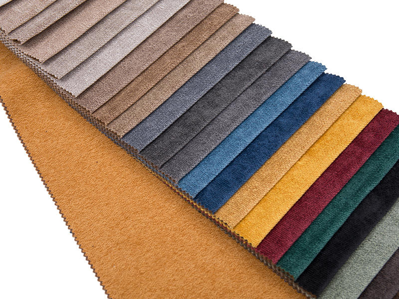 250 - 520 gsm egységes színű chenille kárpit szövet