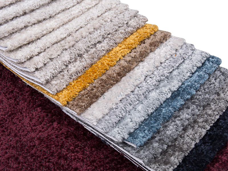 250 - 520 gsm egységes színű chenille kárpit szövet