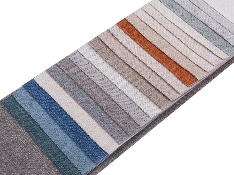 250 - 520 gsm egységes színű chenille kárpit szövet