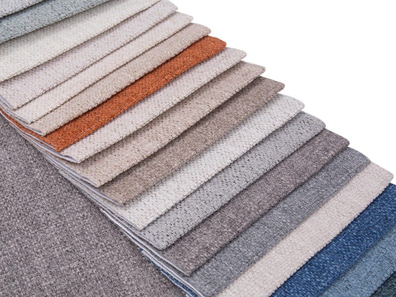250 - 520 gsm egységes színű chenille kárpit szövet