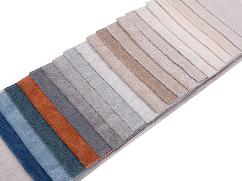 250 - 520 gsm egységes színű chenille kárpit szövet
