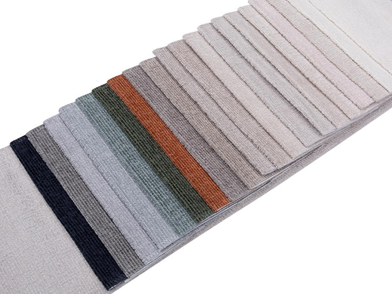 250 - 520 gsm egységes színű chenille kárpit szövet
