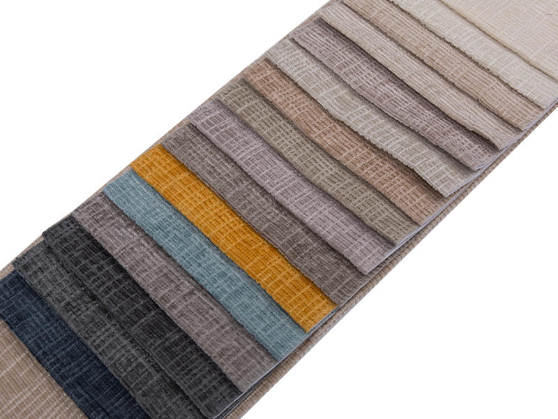 250 - 520 gsm egységes színű chenille kárpit szövet