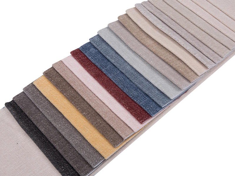 250 - 520 gsm egységes színű chenille kárpit szövet