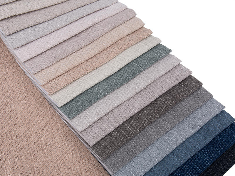 250 - 520 gsm egységes színű chenille kárpit szövet