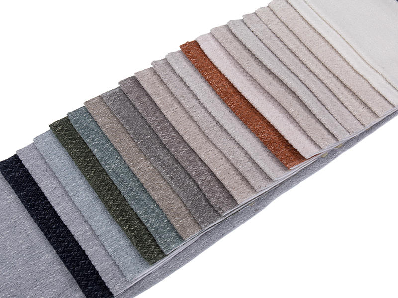 250 - 520 gsm egységes színű chenille kárpit szövet