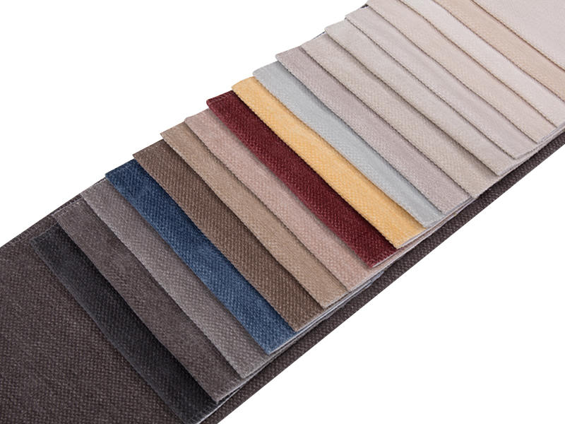250 - 520 gsm egységes színű chenille kárpit szövet