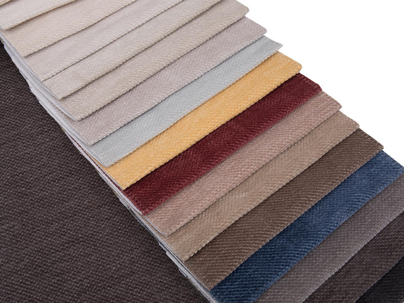 250 - 520 gsm egységes színű chenille kárpit szövet