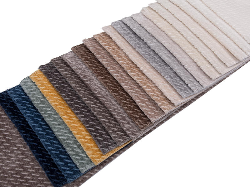 250 - 520 gsm egységes színű chenille kárpit szövet
