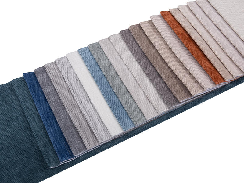 250 - 520 gsm egységes színű chenille kárpit szövet